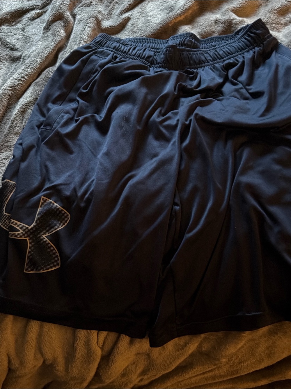 Under Armour Men’s Navy Athletic Shorts